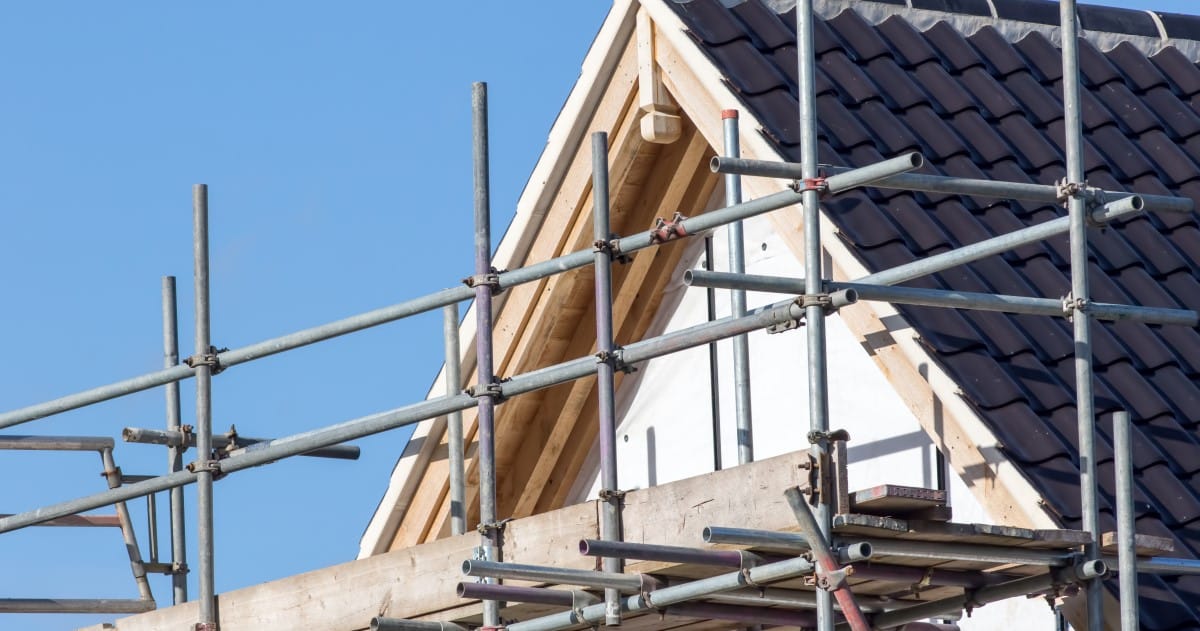 Hyra Byggställning & Montera Väderskydd