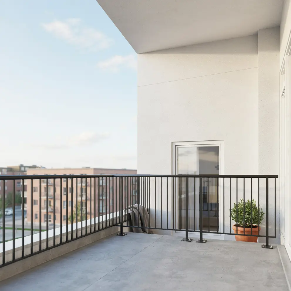 bygga balkongracke i smide jarn i jarfalla stockholm barkarby upplands bro sollentuna knivsta sigtuna upplands vasby balkongsmide racken glasracke aluminium